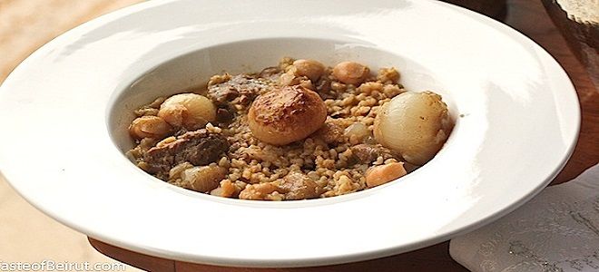 плов с булгуром и свининой